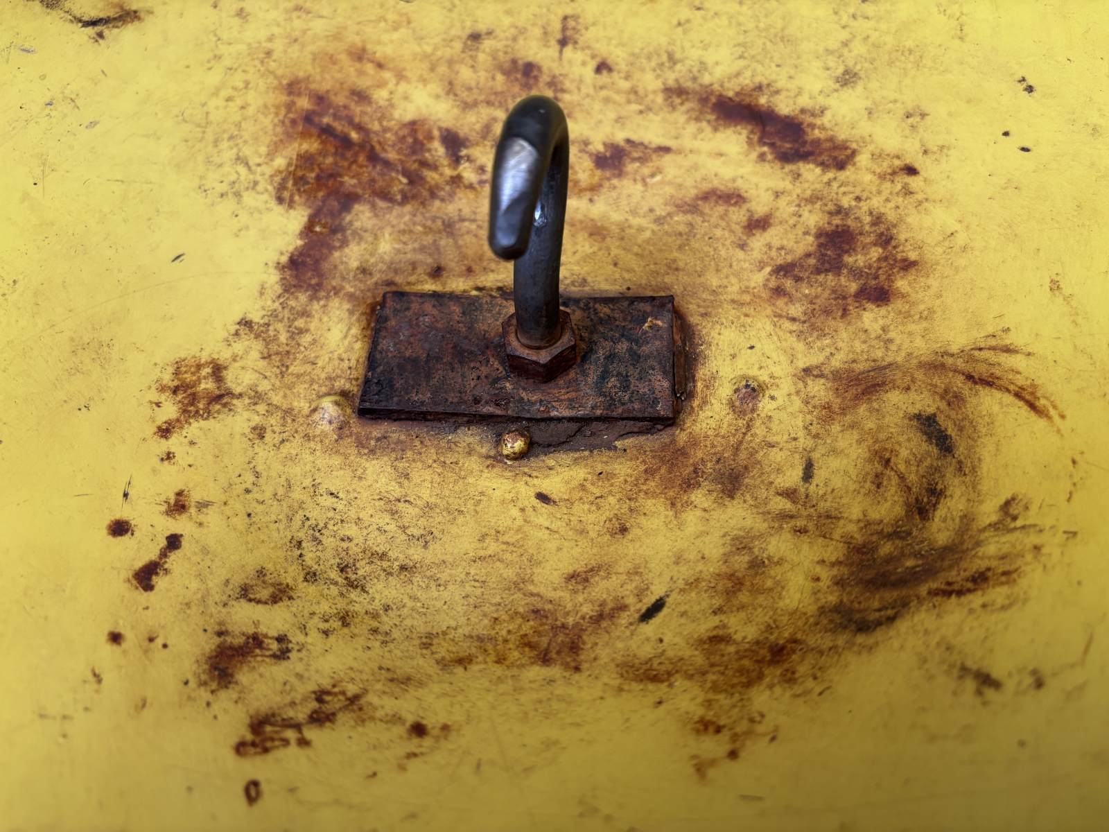 1974 Triumph TR6 rear boot.